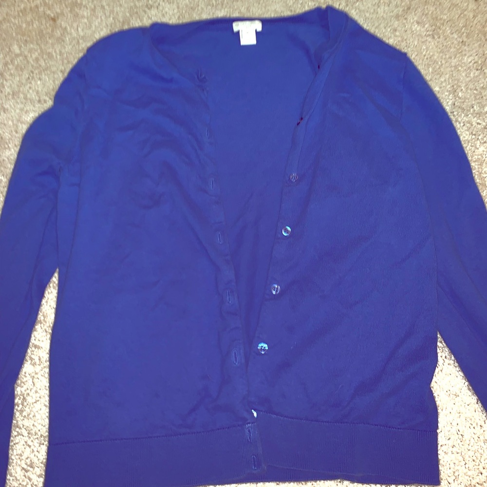 ⭐️ J.Crew caryn cardigan blue